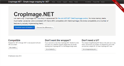 Desktop Screenshot of cropimage.net